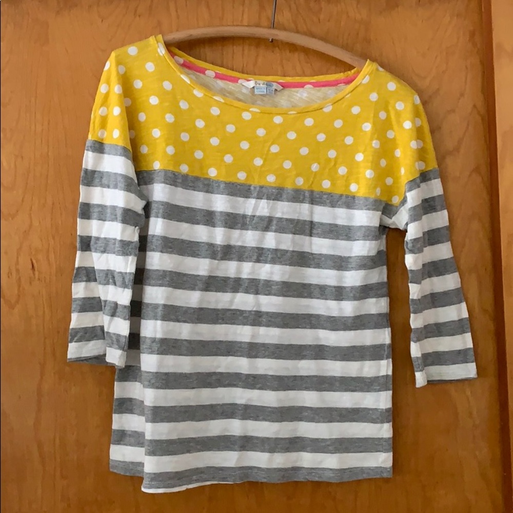 Boden Mixed pattern 3/4 sleeve